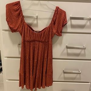 L.A hearts red mini dress